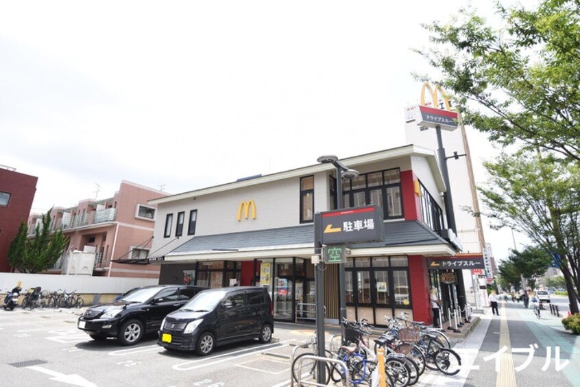 マクドナルド日赤通り店(ファストフード)まで500m LANDIC　02339（701）