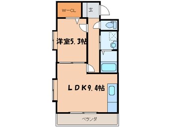 間取図 フィオ－レ