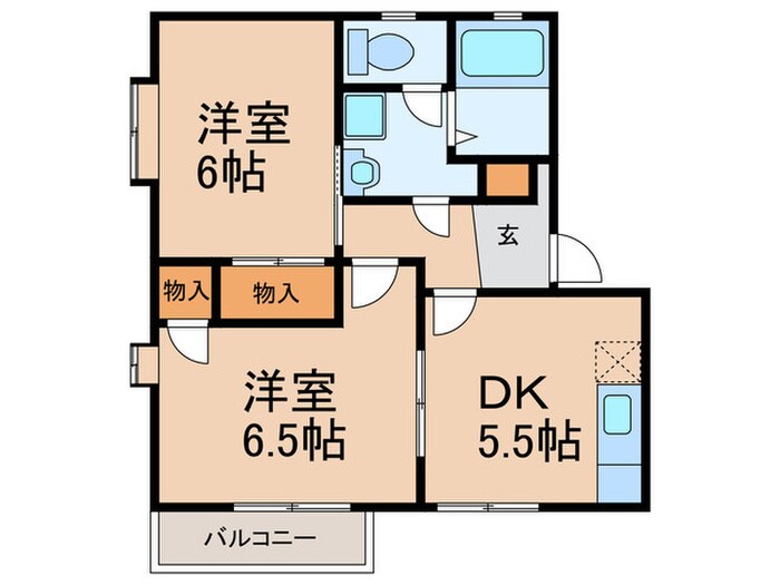 間取り図 ビーシーエイトＡ棟
