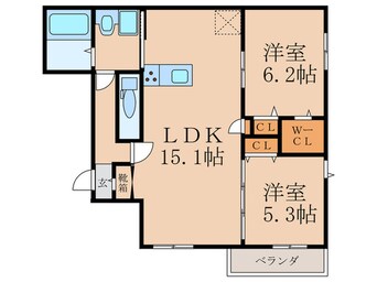 間取図 アンブランシュ