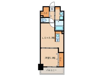 間取図 レガリア吉塚