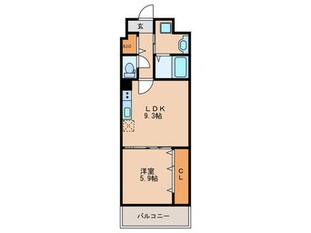 間取図 レガリア吉塚