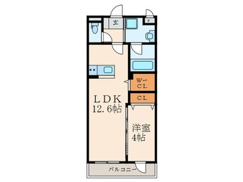 間取図 ミーナ白銀