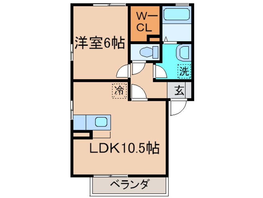 間取図 エデンナⅡ