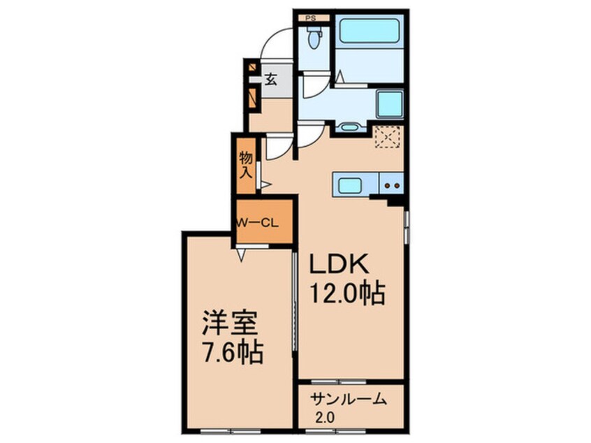 間取図 モダンフォレストⅡ