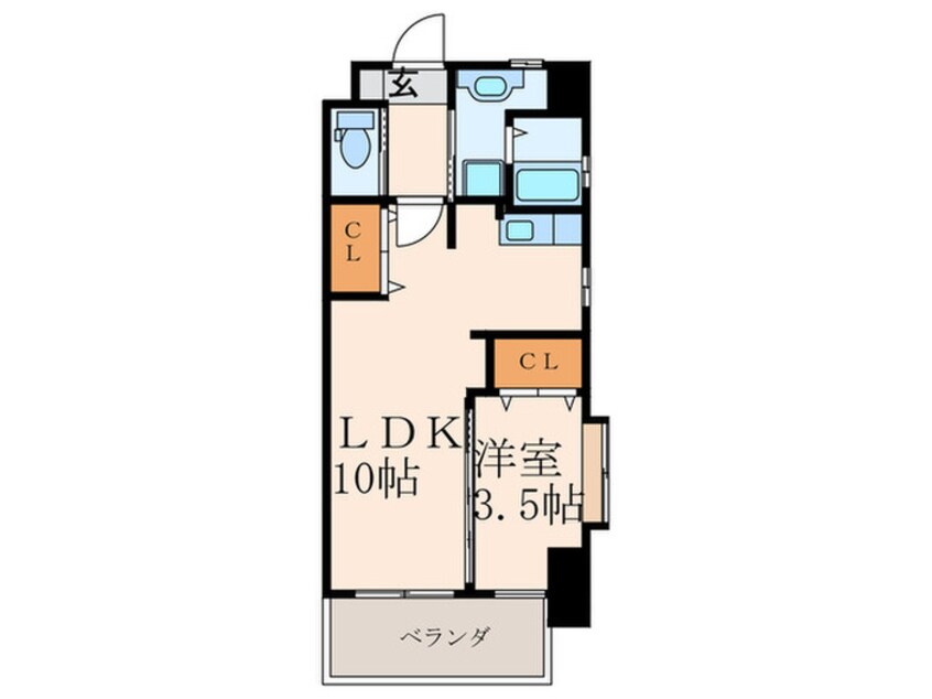 間取図 プル－ム下到津