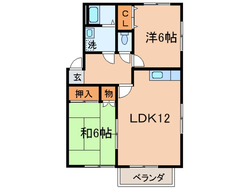 間取図 ゆうＣＯＵＲＴ