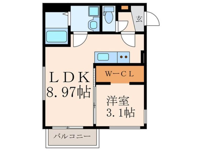 間取図 Ｃｒｅｃｉａ守恒