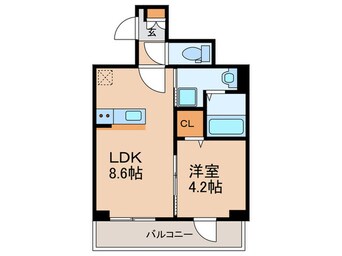間取図 メゾン・ド・リエール博多