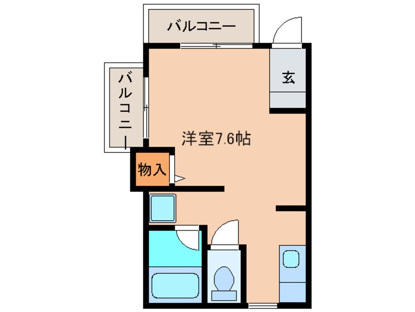 間取図 パサージュ高田