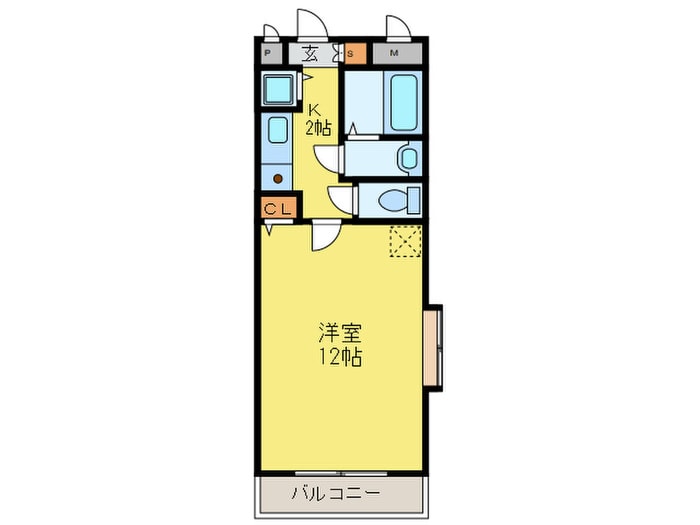 間取り図 ル・レーヴ薬院