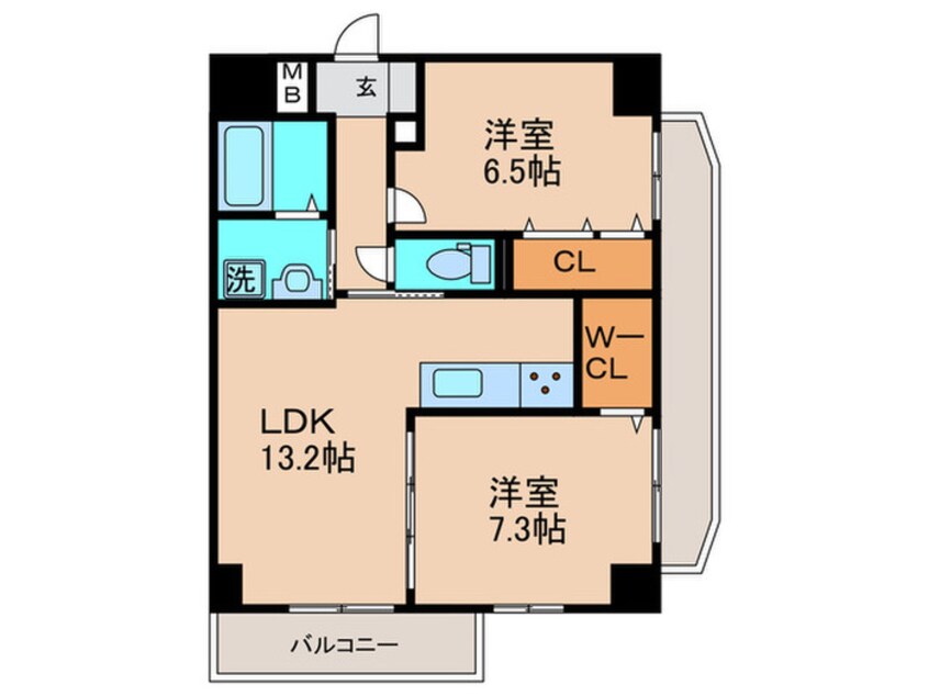 間取図 TGボナール浅川台