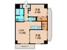 TGボナール浅川台 2LDKの間取り