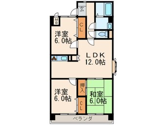 間取図 アビタシオンオキ