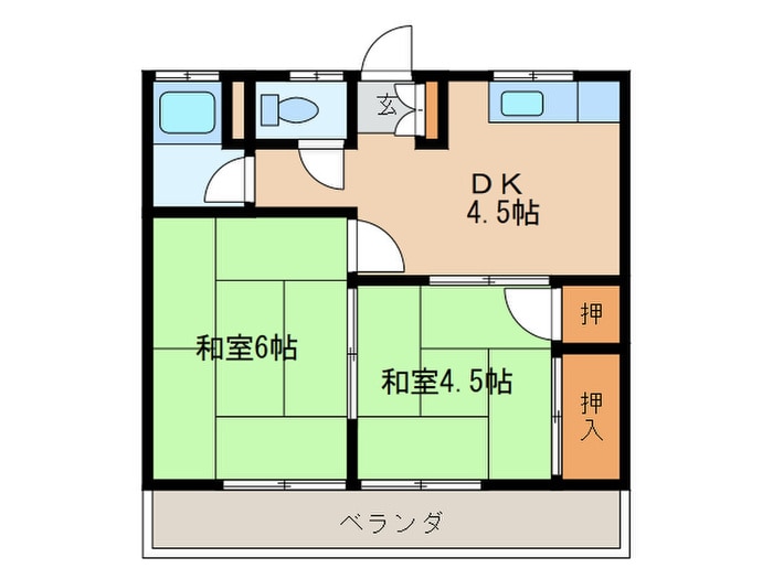 間取り図 丸義荘
