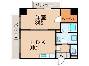 間取図 コア・フォレスタ