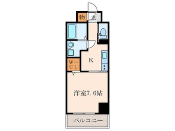 間取図 the STAGE中原