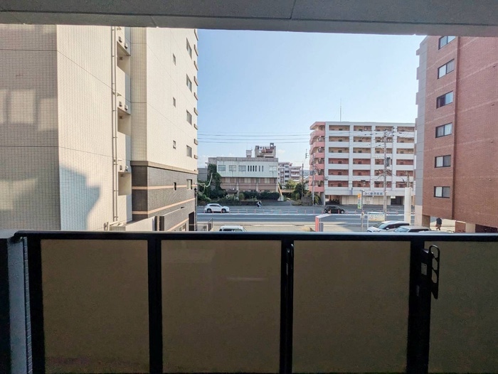 室内からの展望 the STAGE中原