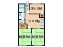 パークサイドＭの間取図