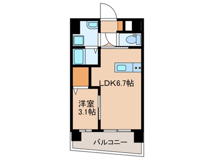 間取り図 ソレイル鴨池