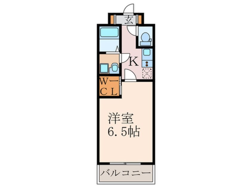 間取図 エンクレスト博多駅東(1004)