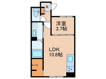 間取図 シャインラッシュⅠ