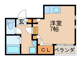 間取図 Ｇｒａｎｄｔｉｃ　Ｂ　井尻