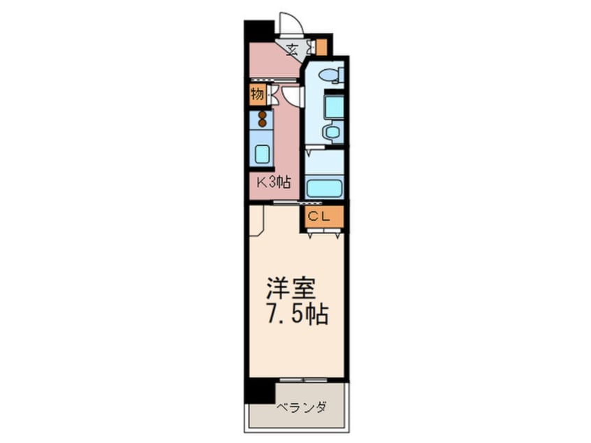 間取図 ア－スコ－ト桜通り