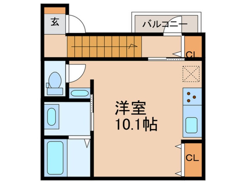 間取図 シャインラッシュⅡ