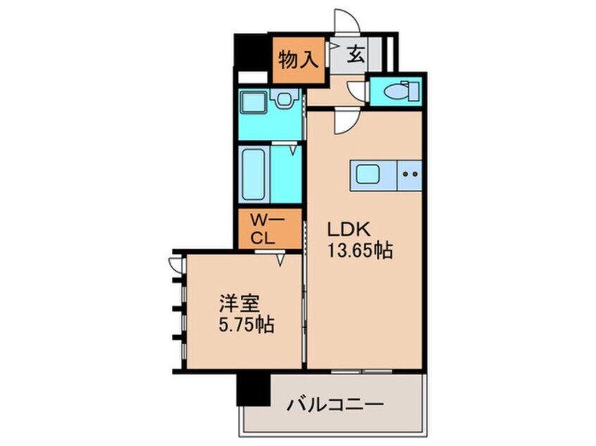 間取図 ＬＥＧＥＮＤ１１１