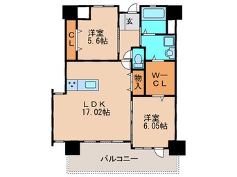 間取図 ＬＥＧＥＮＤ１１１