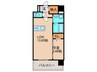 ＬＥＧＥＮＤ１１１ 1LDKの間取り