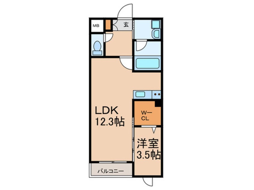 間取図 LIFE　FIELD久留米