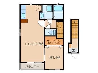 間取図 シ－サイド小戸公園