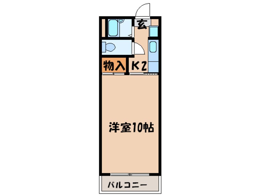 間取図 エトランゼ宮本Ⅲ