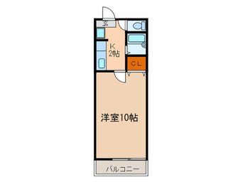 間取図 エトランゼ宮本Ⅲ