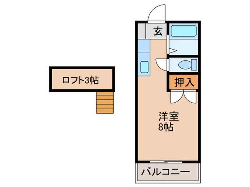 間取図 ベルハイツ