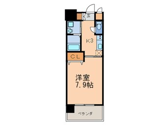 間取図 サンシャイン長崎街道黒崎