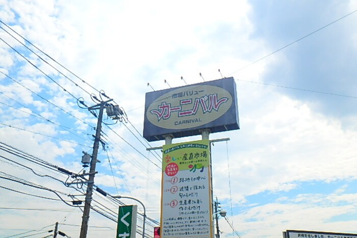 カーニバル(スーパー)まで902m サンヒルズ愛坂C棟