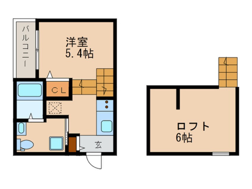 間取図 フローラ博多南