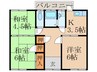 エルフ２１ 3Kの間取り
