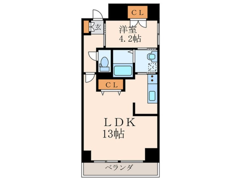 間取図 ルミナスＡＩ八幡