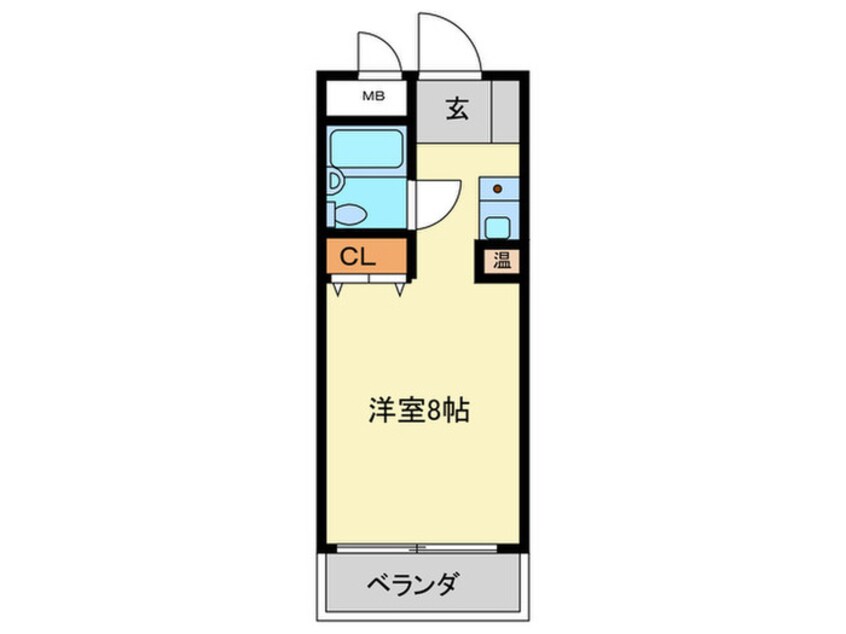 間取図 フレックス博多