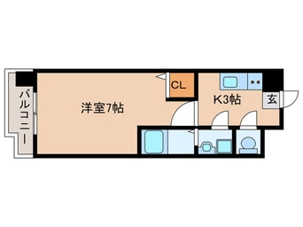 間取図 S-RESIDENCE加治屋町achieve