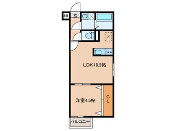 間取図 仮)カトレア和白