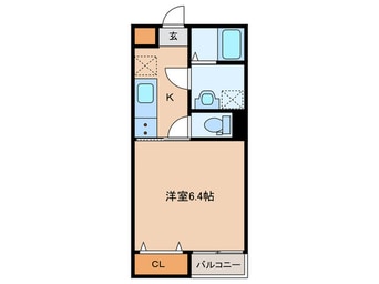 間取図 スペリオーレ九産大前