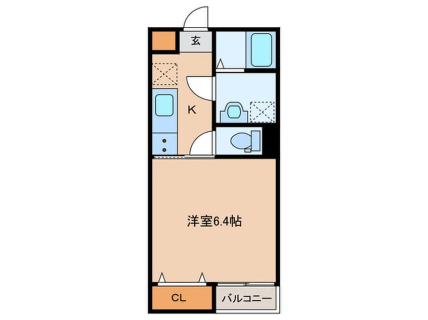 間取図 スペリオーレ九産大前