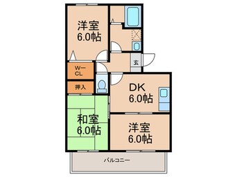 間取図 ハイカムールエル Ｃ棟