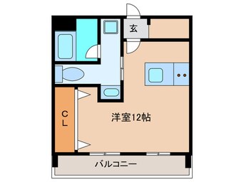 間取図 ハイドレンジア大橋駅前