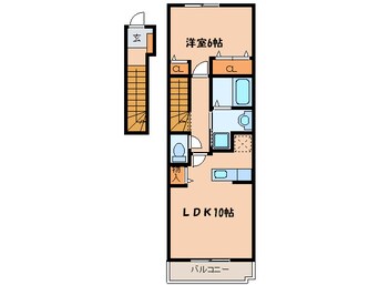 間取図 ジェルメ千本杉Ⅱ